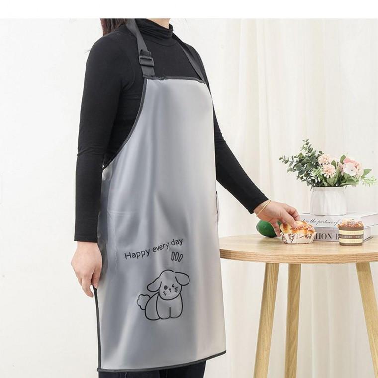 TPU 멀티포켓 방수 주방 앞치마