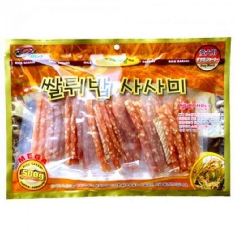 강아지 간식 사시미 애견 간식 개껌 500g