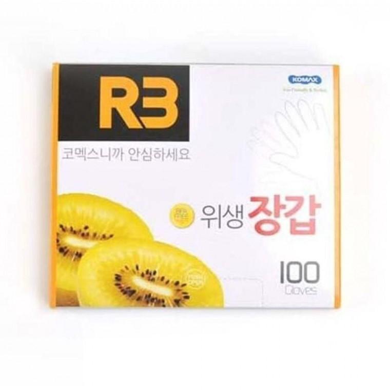 R3 비닐백 주방 식품 위생비닐 일회용 비닐봉투 24x28cm 100매