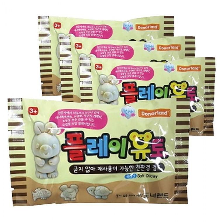 굳지않는 점토 플레이 유토 100g 4P 만들기 클레이