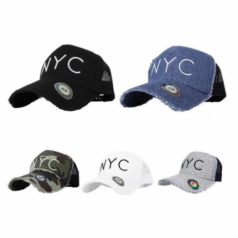 빈티지 매쉬캡 야구모자 NYC 메쉬야구모자 여름야구모자