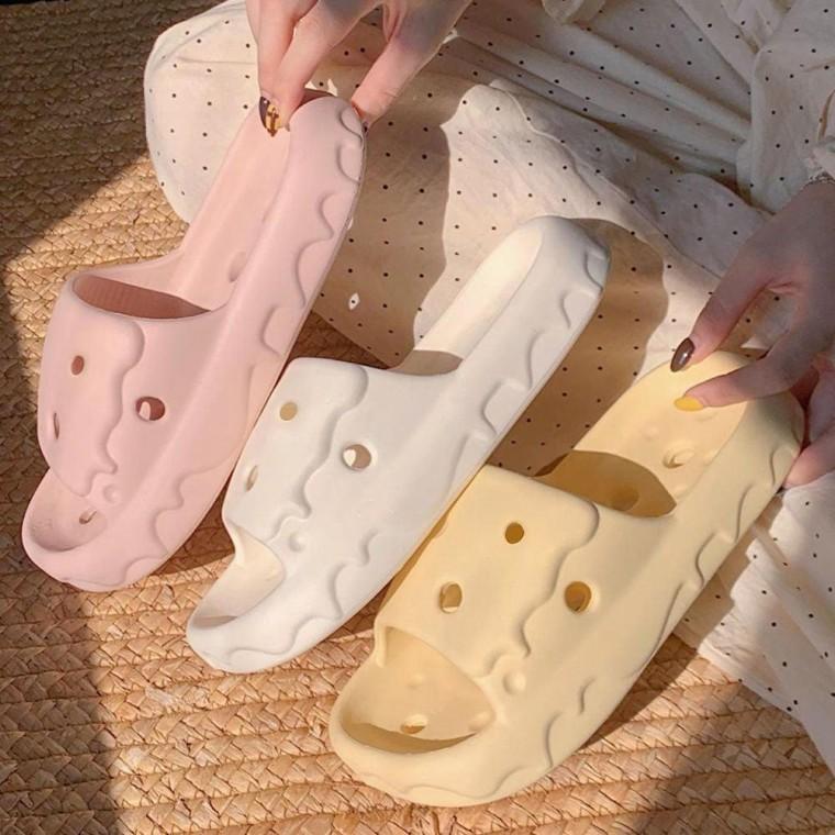 발편한 슬리퍼 물빠짐 구조 EVA 욕실화 베란다 화장실 실내화