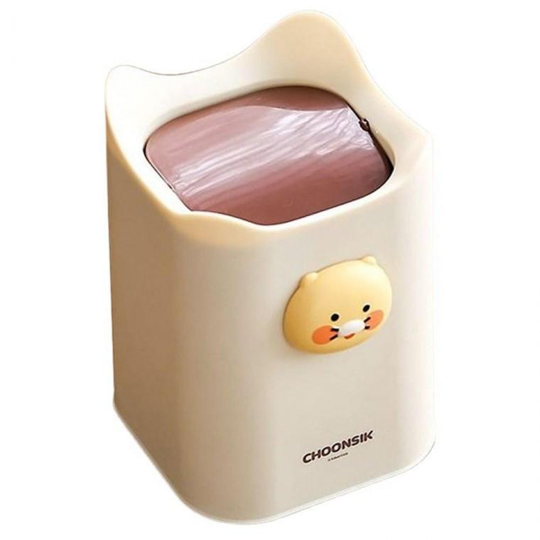 귀여운 춘식이 스윙 휴지통 1P 탁상용 미니 쓰레기통