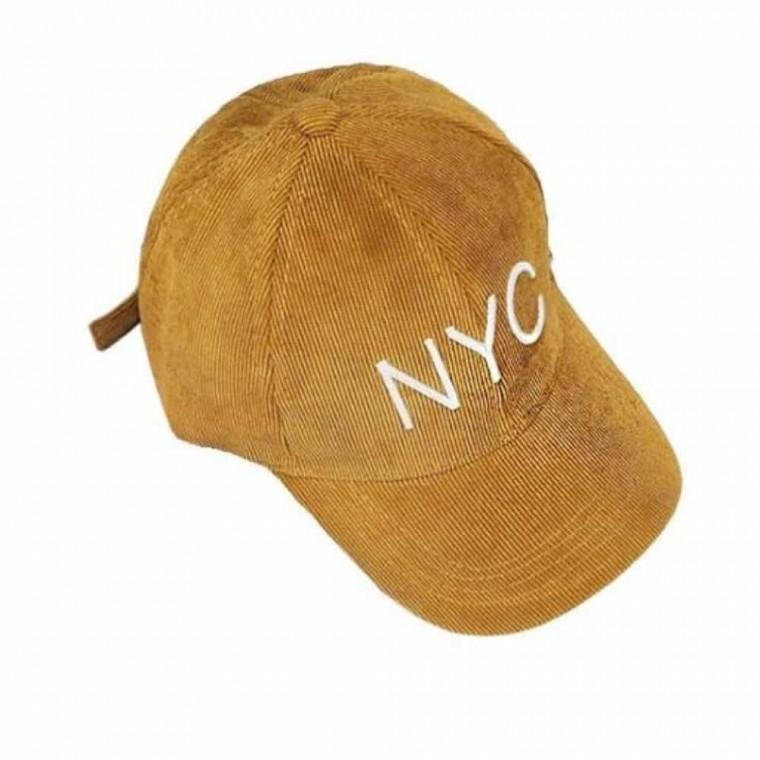 코듀로이 볼캡 야구모자 골지 NYC 골덴볼캡 브라운볼캡