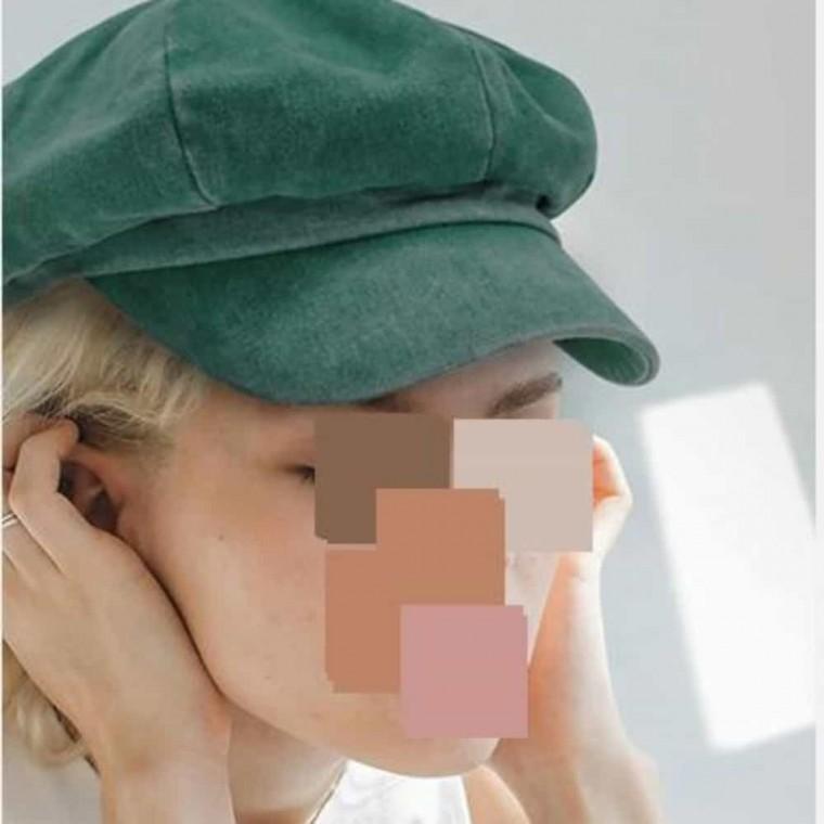 워싱 면 빈티지 빵모자 팔각모 뉴스보이캡 여성빵모자