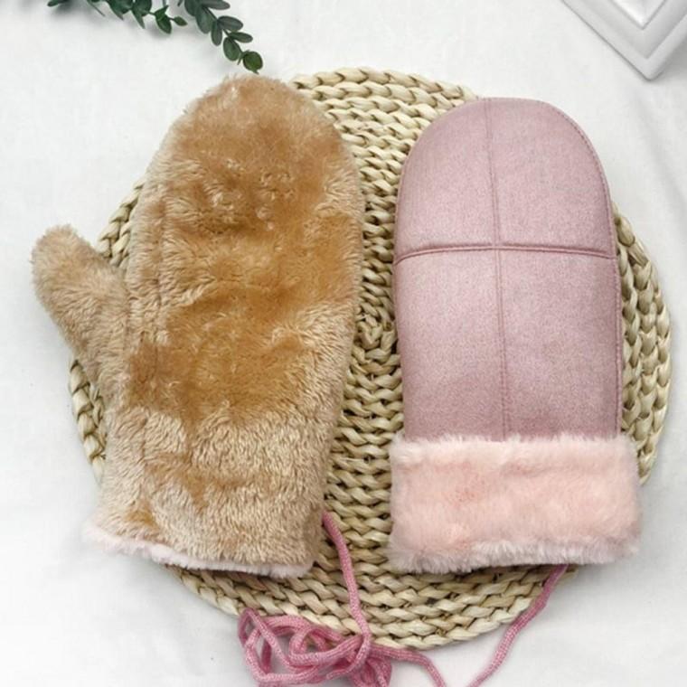 여성 방한 등산 벙어리 장갑 겨울 캠핑 바이크 외출용