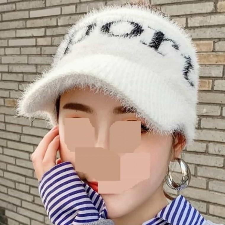 겨울 골프 썬캡 모자 골프바이저모자 여성골프모자