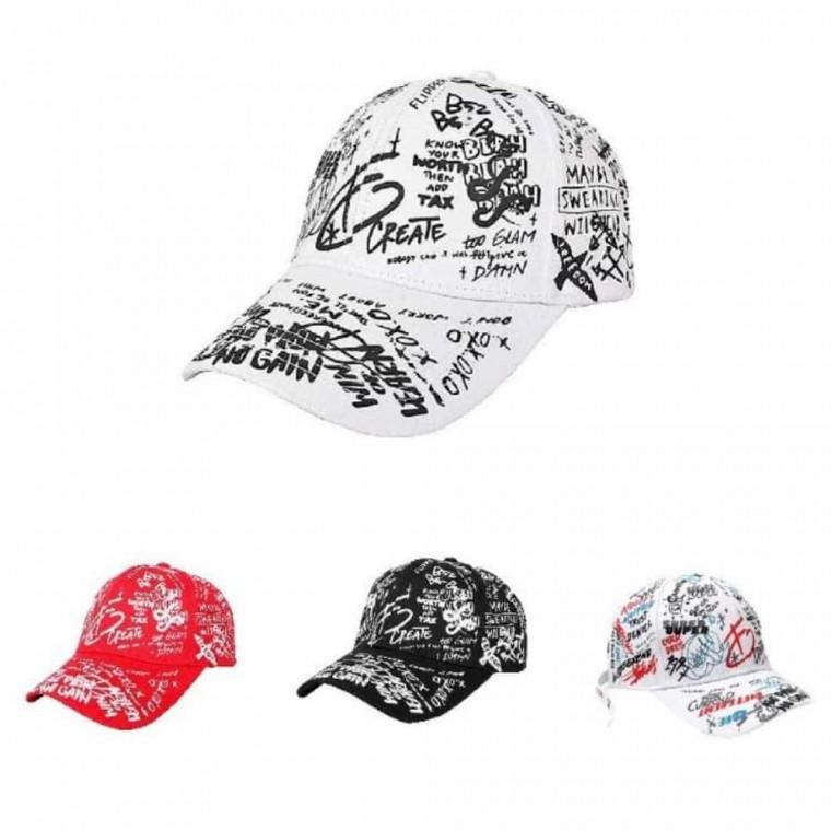 볼캡 야구모자 낙서 그래피티 그래피티야구모자 빈티지볼캡