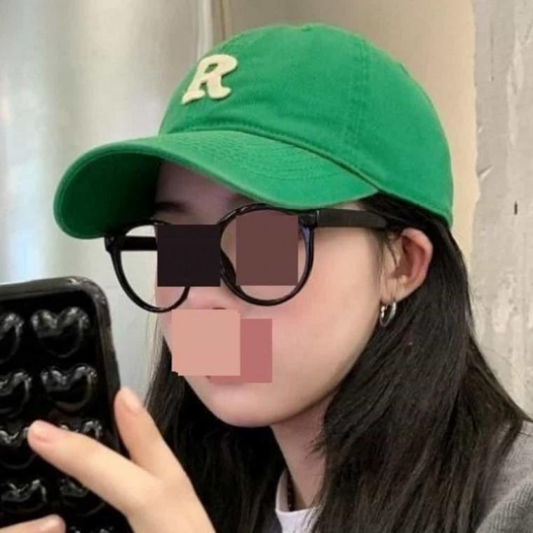 야구모자 볼캡 알파벳 R R자수모자 커플야구모자