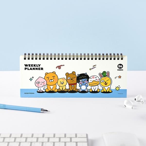 카카오프렌즈 스프링 위클리 플래너
