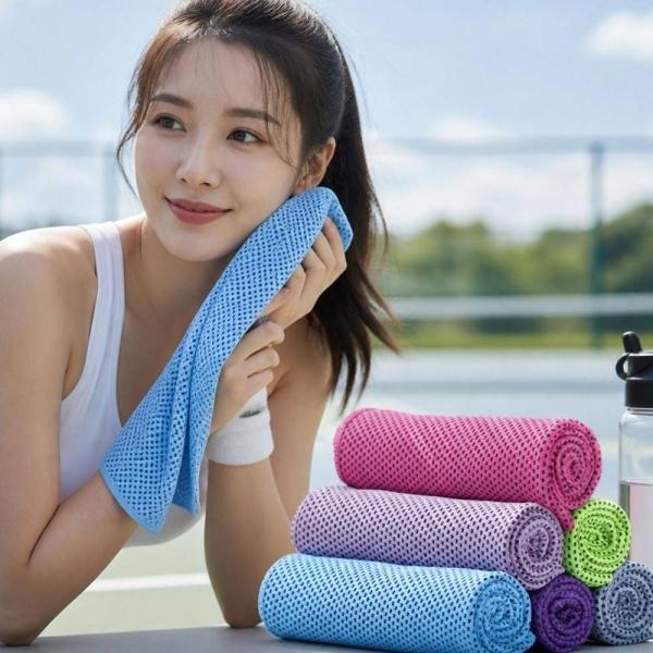 냉감 스포츠 타월 아이스 쿨타올 헬스 등산 운동 땀수건