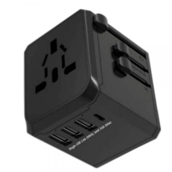 해외여행 멀티 어댑터 C타입 USB 고속 충전 멀티 플러그 돼지코