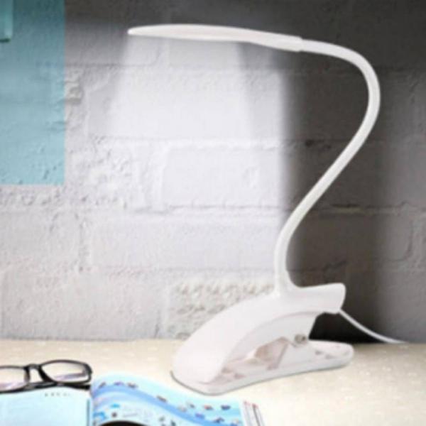 시력보호 LED 독서등 자바라 휴대폰 거치대 USB 탁상 조명 스탠드