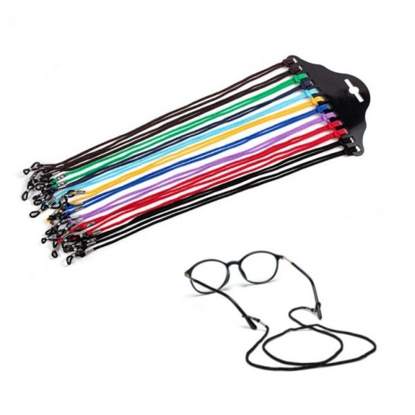 베이직 컬러 안경줄 안경스트랩 12pcs 선글라스줄 T253B
