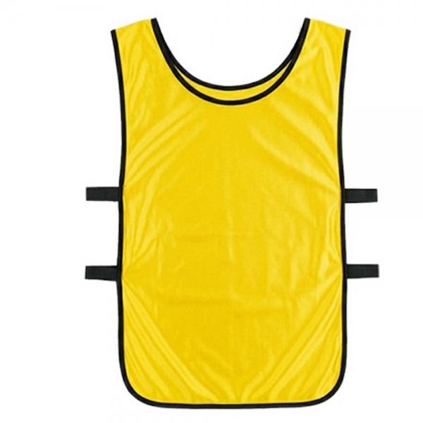 해피파티 체육대회 단체 팀 조끼 (XL) (옐로우) 운동회 레크레이션 한마당