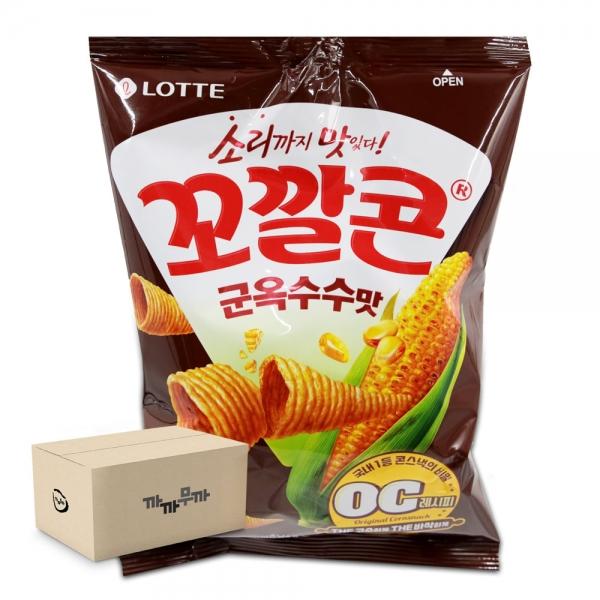 롯데 꼬깔콘 군옥수수맛 67g 12개 1박스