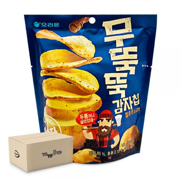 오리온 무뚝뚝 감자칩 106g 통후추 소금맛