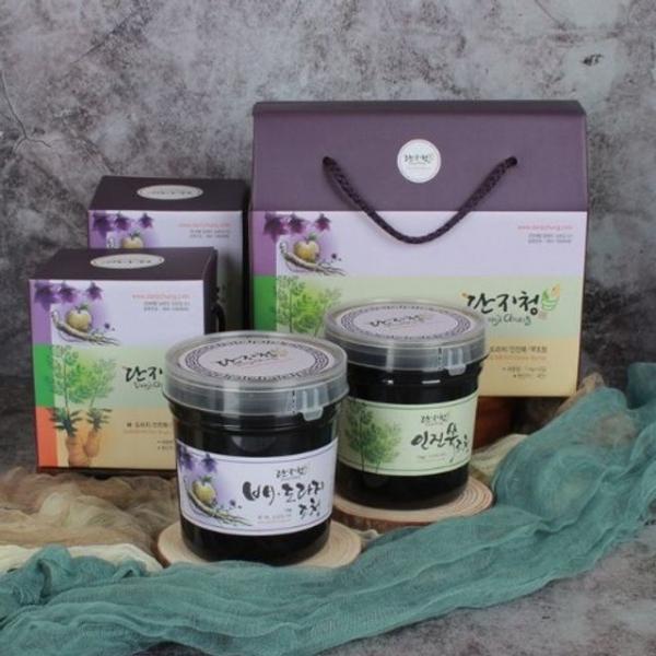 배도라지조청 1kg + 인진쑥조청 1kg