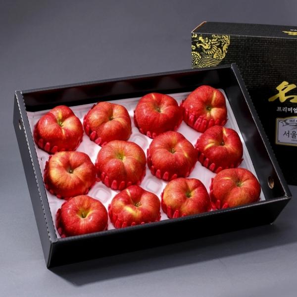 [초록자연] 홍로 사과 선물세트 5kg (9-10과) (프리미엄)