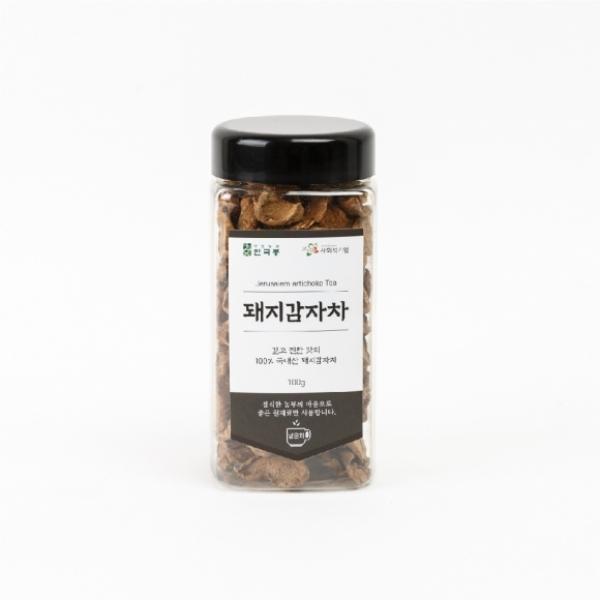 흙사랑 돼지감자차 병(100g)