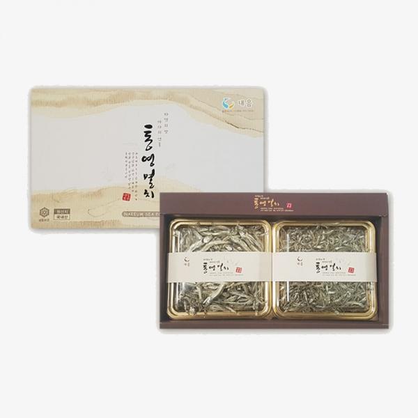 M 통영멸치 선물세트 2종 중멸 자멸 330g 설 추석 명