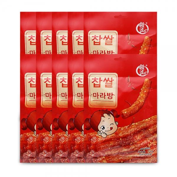 중국간식 찹쌀 마라방 쫀드기 106g x 10개 1팩 마라쫀디기