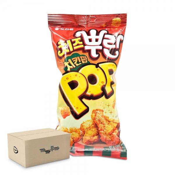 오리온 치즈 뿌린 치킨팝 65g 16개 1박스
