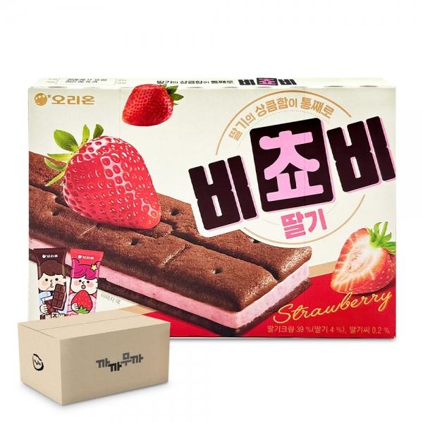 오리온 비쵸비 딸기 125g 5p 24개 1박스