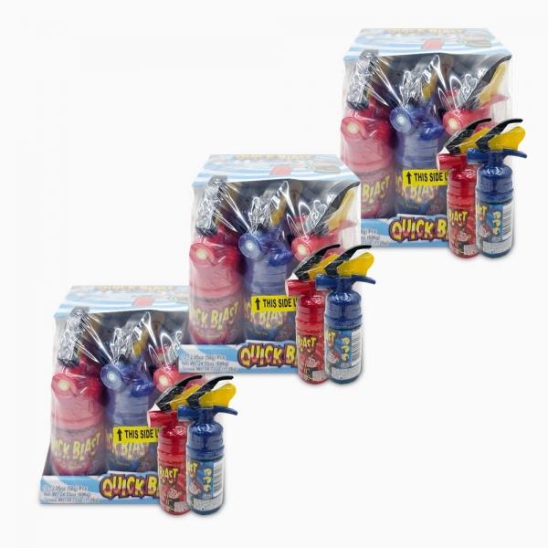 퀵 블라스트 58g x 36개 3통 소화기모양 음료수