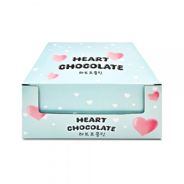 하트 초콜릿 900g 45g x 20개 추억의 초콜릿