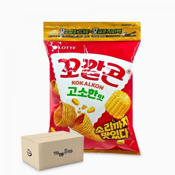 롯데 꼬깔콘 지퍼백 고소한맛 235g 6개 1박스
