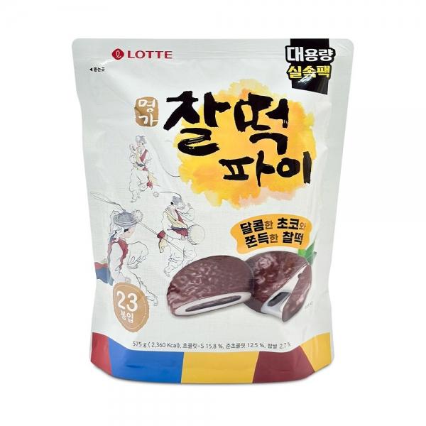롯데 명가 찰떡파이 575g 대용량 실속팩