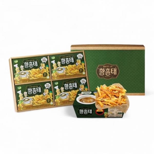 황홀태 세트 황홀태 피크닉 60g 4개 명절 선물세트