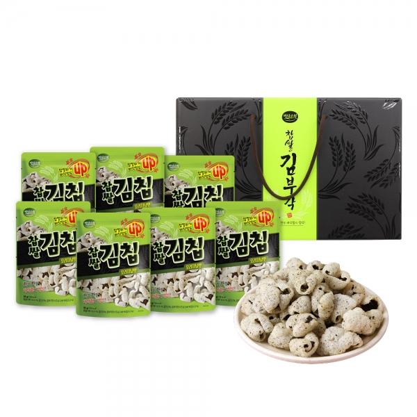 찹쌀 김부각 세트찹쌀 김칩(김부각스낵) 7봉 명절 선물세트