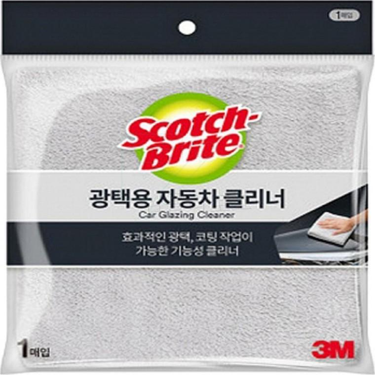 3M 광택용 자동차 클리너 1매입 세차타올 세차타월 광택타올 새차용품 자동차코팅