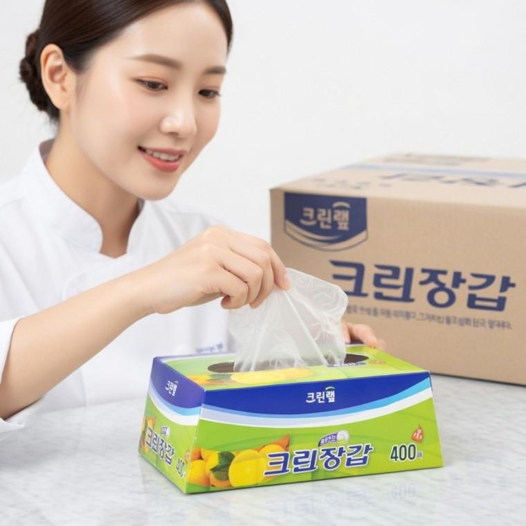 일회용 위생장갑 청소 손보호 비닐 폴리글러브 대용량