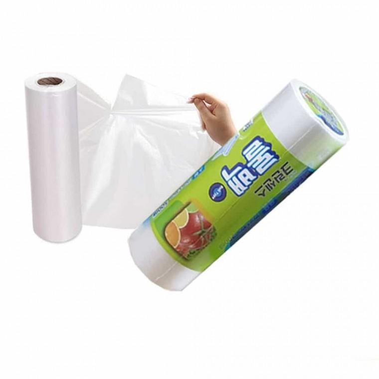 롤백 500매 소형 25x35cm 위생비닐백 롤비닐봉투 롤비닐팩 주방비닐팩 롤위생백