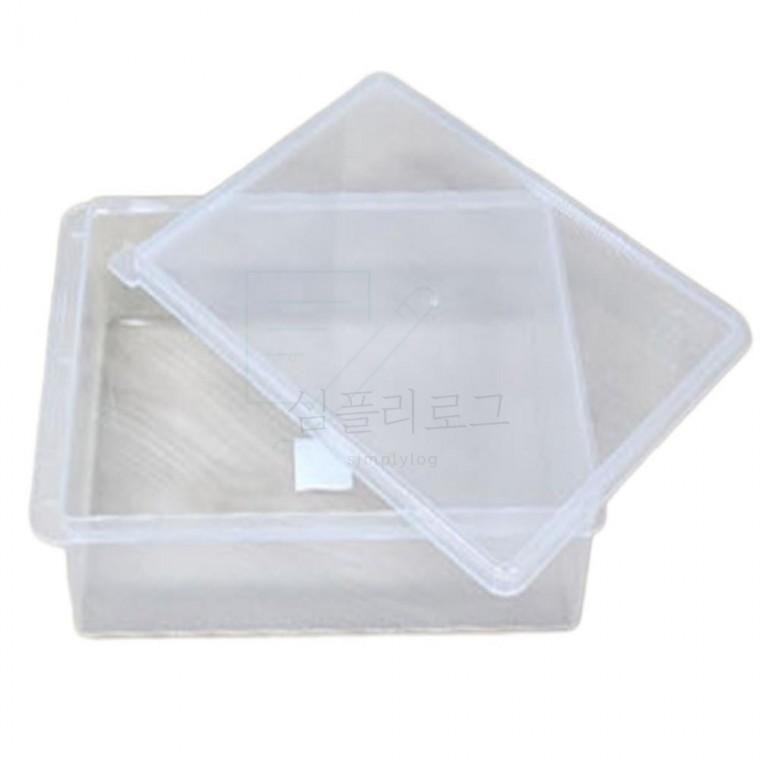 PC 사각 보존식용기 외피 대형 27x20cm 도시락용기 투명밀폐용기 사각밀폐용기 플라스틱밀폐용기 샌드위치