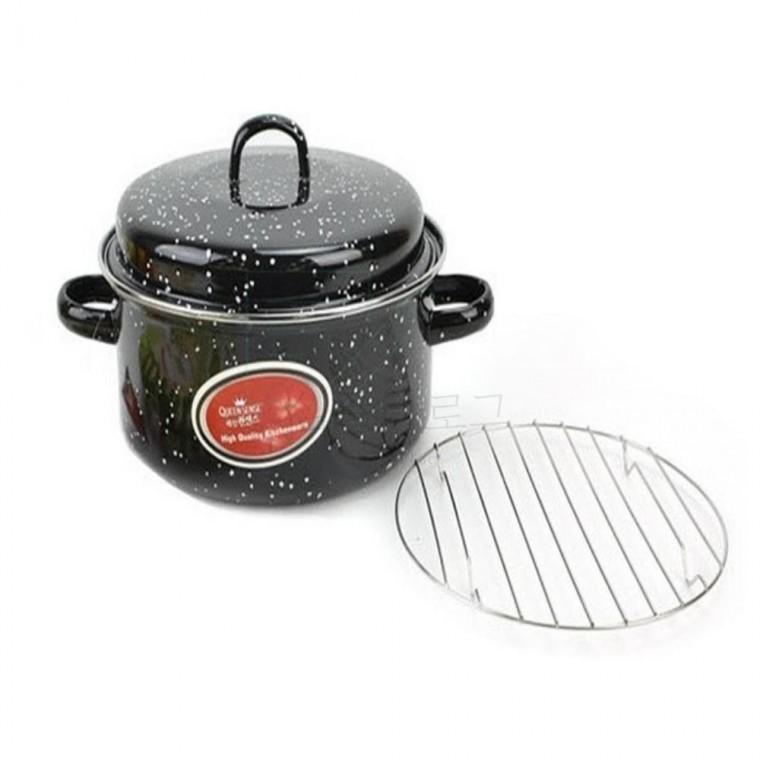 직화구이 양수냄비 24cm 부대찌개냄비 오뎅탕냄비 가정용전골냄비 캠핑냄비 김치찌개냄비
