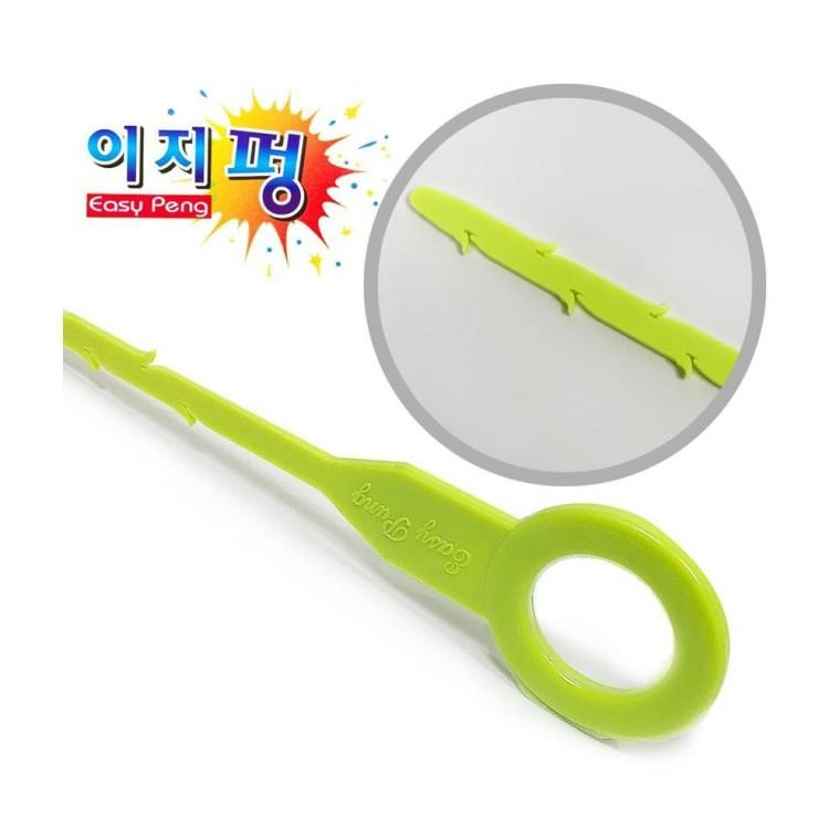 루미나D 세면대 배수구 머리카락 제거기 이지펑 배수관 이물질 청소 막힘 제거 도구