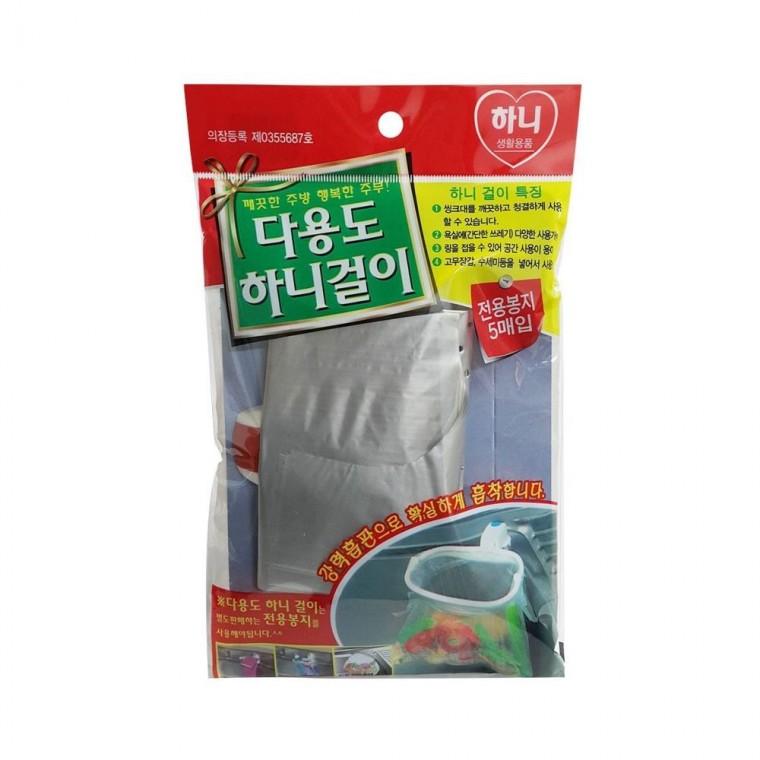 루미나D 음식물 봉지걸이 청소 싱크대 음식 싱크대 봉투 걸이 음식물 봉투 고정