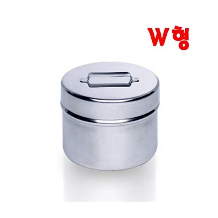루미나D 스폰지캔 90x50mm w형 스텐 알콜솜캔 병원 비품 기구 정리