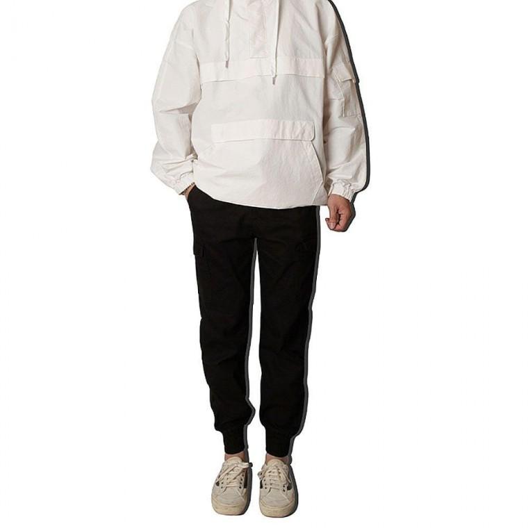 남성 워싱 스판 밴딩 카고 조거 팬츠 데일리 바지