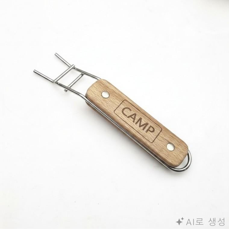 우드 그리들 캠핑 집게 리프터 캠핑그리들핸들 석쇠집게 야외그리들집게
