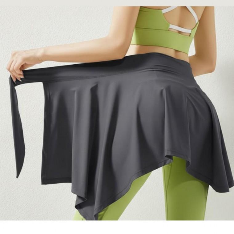 요가복 헬스 허리 힙커버 운동 스포츠 치마 힙커버 여성 요가랩스커트