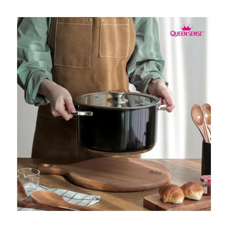 루미나D 블랙 스텐 IH 양수냄비 24cm 3중구조 바닥