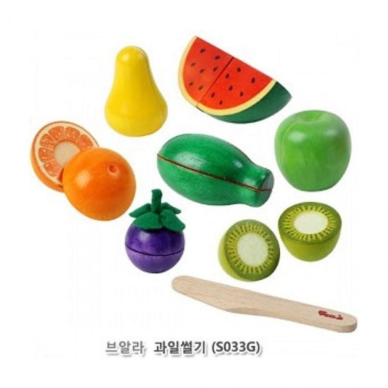 루미나D 유아 과일썰기 자르기 교구 장난감 소꿉놀이 역할 놀이