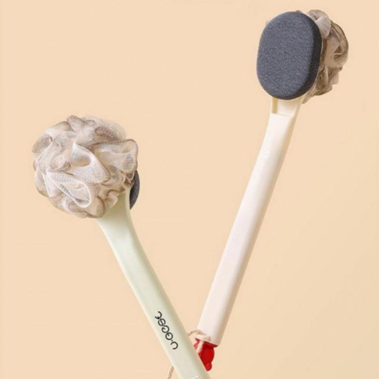 소프트 샤워 등밀이 봉 타올 등 때타올 부직포 목욕 브러쉬