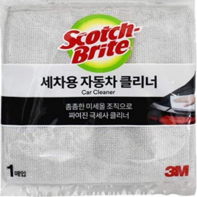 3M 세차용 자동차 클리너 1매입 자동차시트크리너 세차용극세사 차량용극세사타올 세차타올 세차용타월