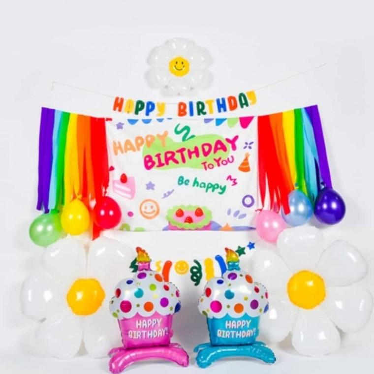 생일파티소품 생일 파티 현수막 B타입